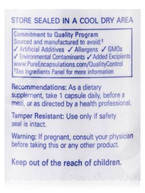 Licorice Root DGL Pure Encapsulations (DGL Plus) 60 capsules