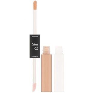 Concealer and highlighter for under-eye circles, shade Medium / Glow, E.L.F., 12 ml each
