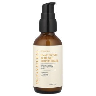InstaNatural, Hyaluronic Acid Gel Moisturizer, 2 fl oz (60 ml)