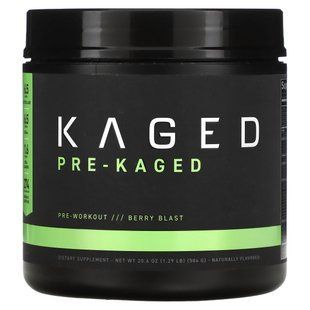 Pre-Kaged, pre-workout mix, berry explosion, Kaged Muscle, 1.33 lb (604 g)