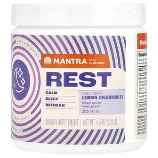 Zahler, Mantra Labs, Rest, Lemon Chamomile, 4.8 oz (135 g) купить в Киеве и Украине