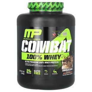 Battle, 100% whey protein with chocolate milk flavor, MusclePharm, 2.23 kg
