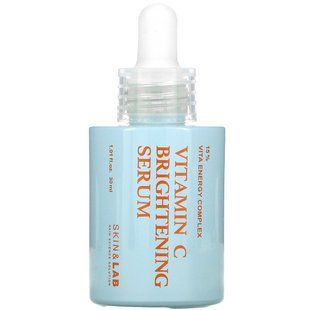 Skin & Lab, Осветляющая сыворотка с витамином C, 1,01 жидкой унции (30 мл) купить в Киеве и Украине