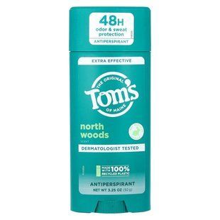 Tom's of Maine, Extra Effective Antiperspirant, North Woods, 3.25 oz (92 g) купить в Киеве и Украине