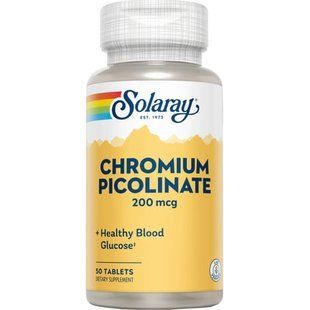 Chromium Picolinate 200mcg - 50 tabs купить в Киеве и Украине