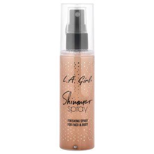 L.A. Girl, Shimmer Spray, For Face & Body, GFS919A Rose Gold, 2.7 fl oz (80 ml)