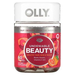 OLLY, Undeniable Beauty, Grapefruit Glam, 60 Gummies купить в Киеве и Украине
