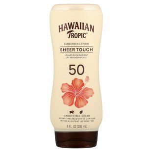 Hawaiian Tropic, Sheer Touch, Sunscreen Lotion, SPF 50, 8 fl oz (236 ml)