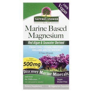 Plant-Based Magnesium, 500 mg, 90 Vegetarian Capsules