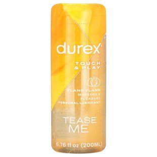 Durex, Touch & Play, Personal Lubricant, Ylang Ylang, 6.76 fl oz (200 ml) купить в Киеве и Украине