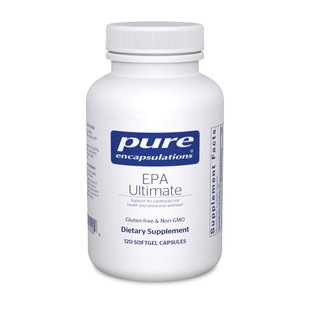 ЭПК Pure Encapsulations (EPA Ultimate) 120 капсул купить в Киеве и Украине