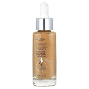 L'Or&eacute;al, True Match, Nude, Hyaluronic Tinted Serum, 5-6 Medium-Tan, 1 fl oz (30 ml) купить в Киеве и Украине