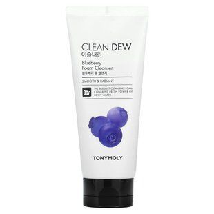 TonyMoly, Clean Dew, Blueberry Foam Cleanser, 180 ml
