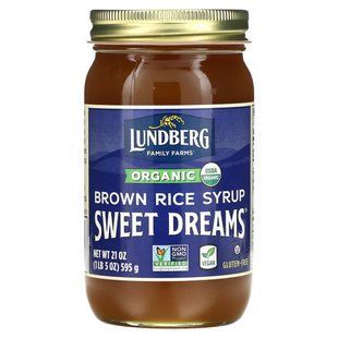 Lundberg, Sweet Dreams, organic syrup from brown rice, 16 fluid ounces (450 ml).