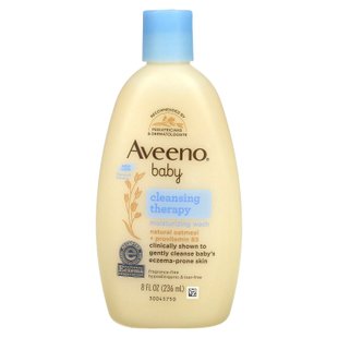 Детский гель для душа увлажняющий без запаха Aveeno (Moisturizing Wash) 236 мл купить в Киеве и Украине