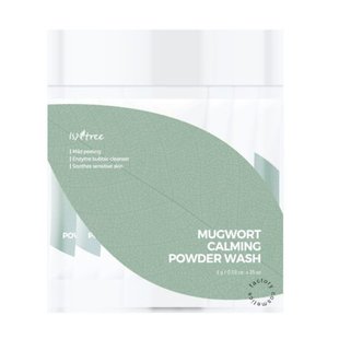 Пудра энзимная с экстрактом полыни Isntree (Mugwort Calming Powder Wash) 1 шт купить в Киеве и Украине