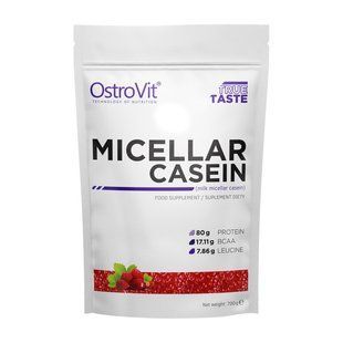 OstroVit, Micellar Casein, 700 g, wild strawberry