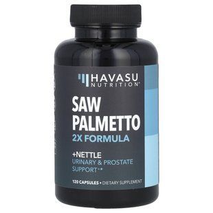 Havasu Nutrition, Saw Palmetto, 2x Formula, 120 Capsules купить в Киеве и Украине