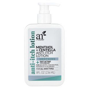 artnaturals, Menthol + Centella Anti-Itch Lotion, For All Skin Types, 8 fl oz (236 ml) купить в Киеве и Украине