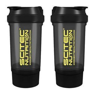 Scitec Nutrition, Scitec Shaker 500 Travel, 500 ml, black купить в Киеве и Украине