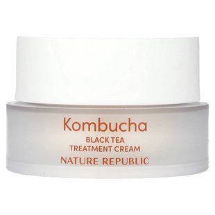 Nature Republic, Kombucha Black Tea, Treatment Cream 70%, 1.69 fl oz (50 ml) купить в Киеве и Украине