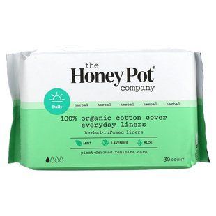 The Honey Pot Company, Органические ежедневные прокладки на травах, 30 штук купить в Киеве и Украине