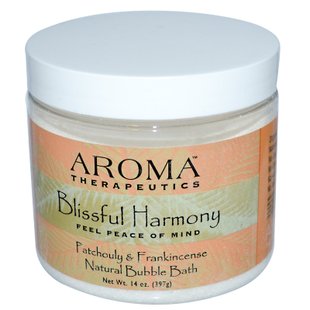 Abra Therapeutics, Natural Bubble Bath, Blissful Harmony, Patchouly & Frankincense, 14 oz (397 g) купить в Киеве и Украине