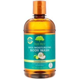 Увлажняющий гель для душа с маслом ши, кокос и лайм, Tree Hut, 502 г купить в Киеве и Украине