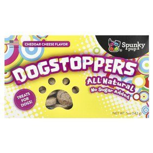 Spunky Pup, Dogstoppers, Treats For Dogs, Cheddar Cheese, 5 oz (142 g) купить в Киеве и Украине