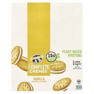 Lenny & Larry's, The Complete Cremes&reg;, сендвічне печиво, ваніль, 12 пакетиків по 81 г (2,86 унції)