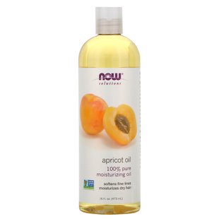 Масло абрикосовое Now Foods (Apricot Oil Solutions) 473 мл купить в Киеве и Украине