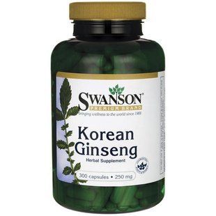 Swanson Korean Ginseng 250 mg 300 capsules