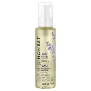 The Honest Company, Calm Body Oil, Lavender, 4 fl oz (118 ml)