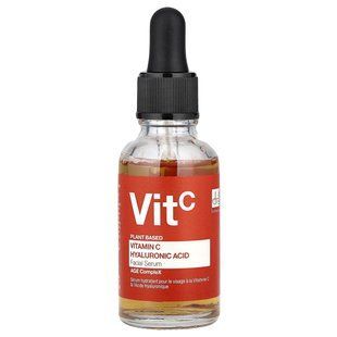 Dr. Botanicals, Vitamin C Hyaluronic Acid Facial Serum, 1.01 fl oz (30 ml)