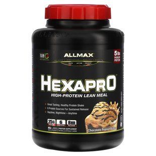 ALLMAX, Hexapro&trade;, High-Protein Lean Meal, Chocolate Peanut Butter, 5 lbs (2.27 kg) купить в Киеве и Украине