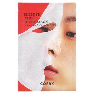 CosRx, Blemish Care Beauty Sheet Mask, 1 Sheet, 0.87 fl oz (26 ml) купить в Киеве и Украине