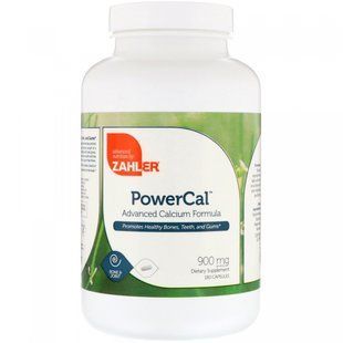 Покращена формула кальцію Zahler (PowerCal) 900 мг 180 капсул