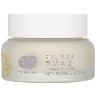 Поживний крем, Organic Flowers, Nourishing Cream, Whamisa, 51 мл