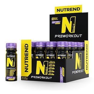 Шоти перед тренуванням для енергії лісові ягоди Nutrend (N1 Shot) 20 шт по 60 мл