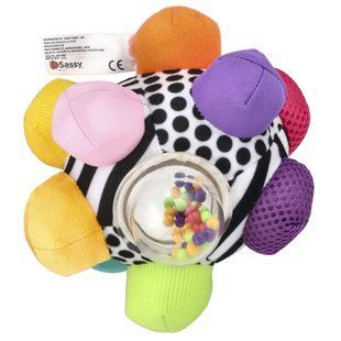 Sassy, Bumpy Ball, for children from 6 months, 1 piece.