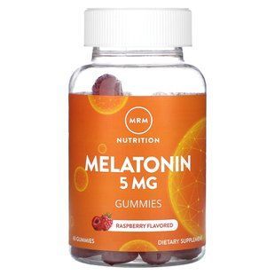 MRM Nutrition, Melatonin Gummies, Raspberry, 5 mg, 60 Gummies купить в Киеве и Украине