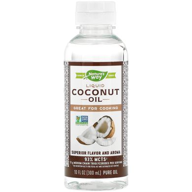 Кокосовое масло Nature's Way (Coconut Oil) 296 мл купить в Киеве и Украине