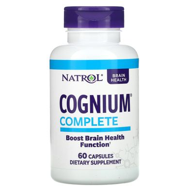 Natrol, Cognium Complete, 60 капсул купить в Киеве и Украине