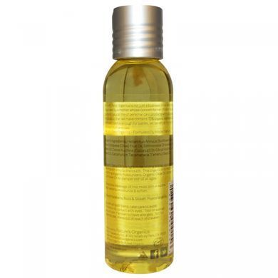 Organic, massage and baby oil, tangerine and coconut, Natures Baby Organics, 4 ounces (113.4 g)