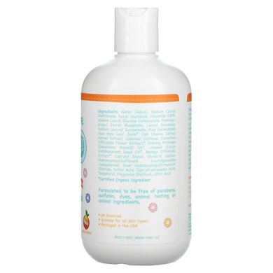 Дитячий шампунь-пінка пом'якшує Mild By Nature (Shampoo & Body Wash) 380 мл