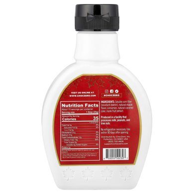 ChocZero, Кленовый сироп с корицей, 300 г (10,5 унции) купить в Киеве и Украине