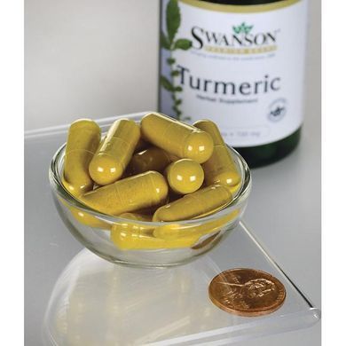 Куркума, Turmeric, Swanson, 720 мг, 30 капсул купить в Киеве и Украине