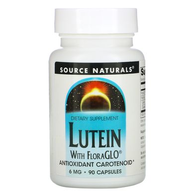 Лютеїн Source Naturals (Lutein) 90 капсул