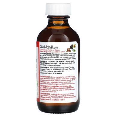 De La Cruz, Rosemary, Hair & Skin Oil, 2 fl oz (59 ml) купить в Киеве и Украине