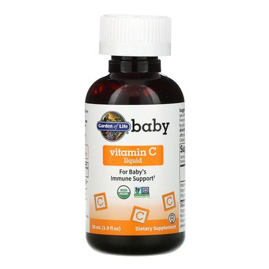 Витамин C для детей жидкий Garden of Life (Baby Vitamin C Liquid) 56 мл купить в Киеве и Украине
